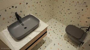 Bathroom in 4 BHK Apartment at Kokapet – for Sale