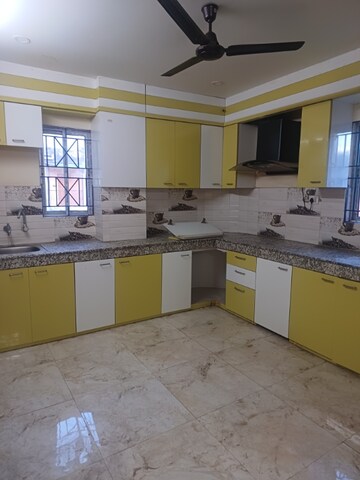 Kitchen in 3 BHK Apartment at Geeta Nagar – for Rent