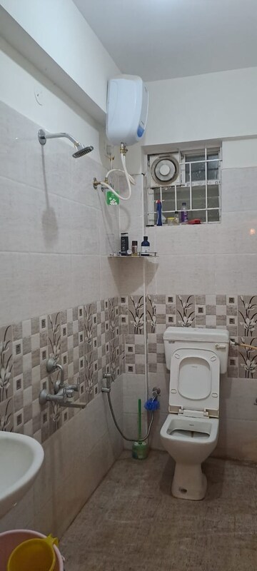 Bathroom in 2.5 BHK Apartment at Sai Tirumala Residency, Electronic City Phase I – for Rent