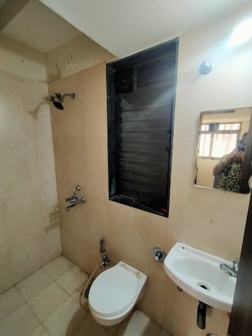 Bathroom in 2 BHK Apartment at Rustomjee Avenue D1, Virar West – for Rent