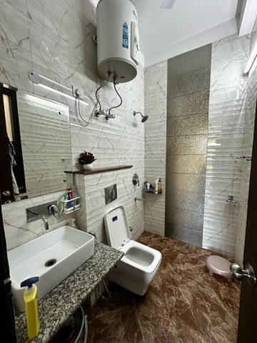 Bathroom in 4 BHK Apartment at Adani M2K Oyster Grande, Sector 102 – for Rent
