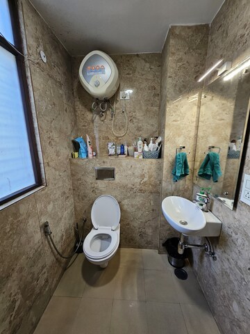 Bathroom in 4 BHK Apartment at Adani M2K Oyster Grande, Sector 102 – for Rent