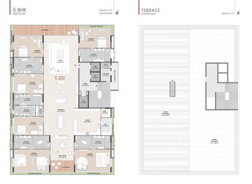 Floor Plan in 3 BHK Apartment at Dumas Road – for Sale
