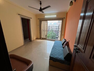 Living Room in 1 BHK Apartment at Bhoomi Classic, Malad West – for Rent