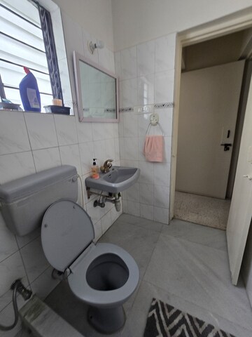 Bathroom in 3 BHK Apartment at Clover Dale, Koregaon Park – for Rent
