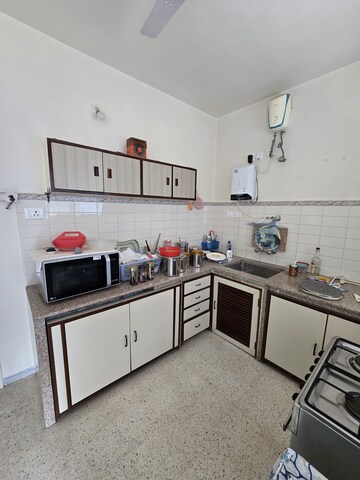 Kitchen in 3 BHK Apartment at Clover Dale, Koregaon Park – for Rent