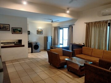 Living Room in 1 BHK Builder Floor at Brigade Lavelle 1, Lavelle Road – for Rent