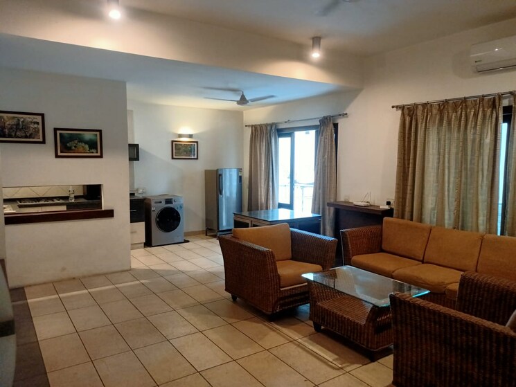 Living Room, brigade-lavelle-1 1 Bedroom 700 Sq.Ft. Builder Floor In Lavelle Road Bangalore 8878869