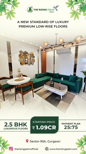 Master Bedroom in 3 BHK Apartment at Smart World The Edition, Sector 66 – for Sale