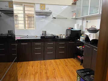 Kitchen in 3 BHK Apartment at Goel Ganga Carnation, Koregaon Park – for Rent