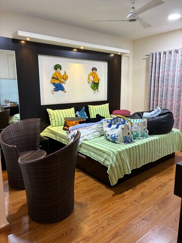 Bedroom in 3 BHK Apartment at Goel Ganga Carnation, Koregaon Park – for Rent