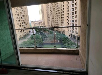 Balcony in 2 BHK Apartment at Rustomjee Urbania Azziano, Thane West – for Rent