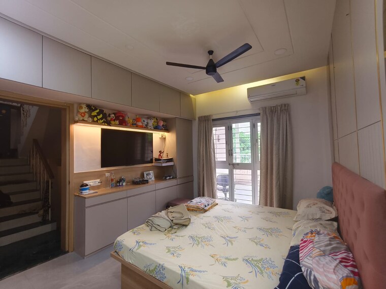 Bedroom, purple-five-gardens 3 Bedroom 2115 Sq.Ft. Villa In Rahatani Pune 8879078