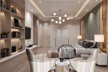 Team Area in 3 BHK Apartment at Kabra Dvayam, Worli – for Sale