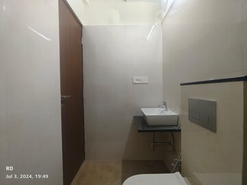 Bathroom in 1 BHK Apartment at Omkar Signet, Malad East – for Rent