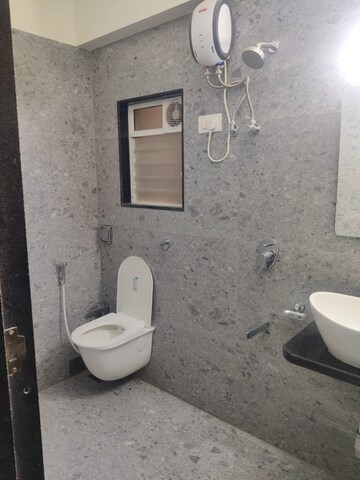 Bathroom in 2 BHK Apartment at Madhukar Terrace, Borivali West – for Rent