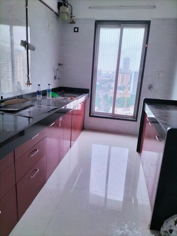 Kitchen in 2 BHK Apartment at Karmvir Avant Sky Villa, Goregaon East – for Rent
