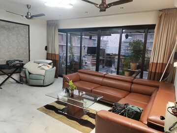 Living Room in 3 BHK Apartment at Vesu – for Sale