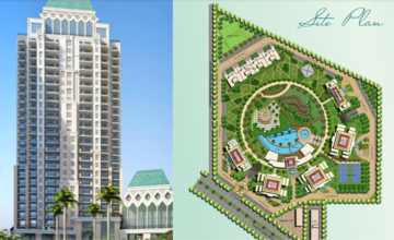 Master Plan in 3.5 BHK Apartment at ATS Tourmaline, Sector 109 – for Sale