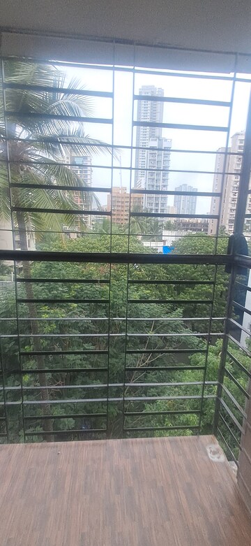 Balcony in 2 BHK Apartment at Liberty Garden, Malad West – for Rent