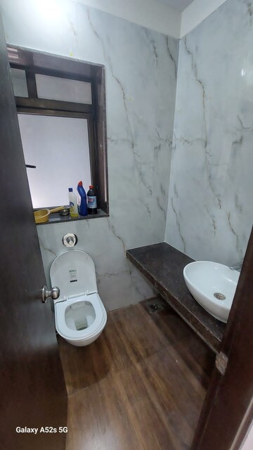 Bathroom in 3 BHK Apartment at Jyoti Sukriti, Goregaon East – for Rent