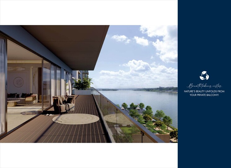 Balcony, dumas road 3 Bedroom 7578 Sq.Ft. Apartment In Dumas Road Surat 8880077