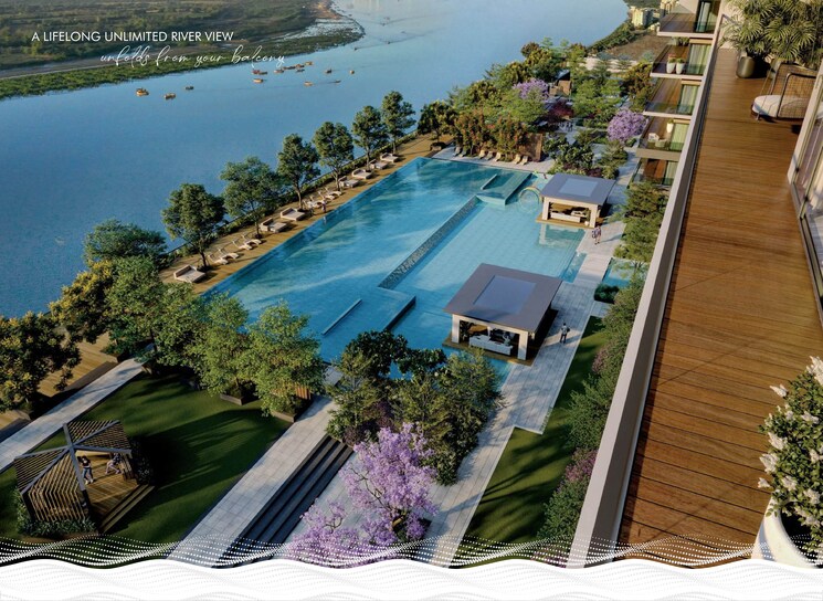 Swimming Pool, dumas road 3 Bedroom 7578 Sq.Ft. Apartment In Dumas Road Surat 8880077