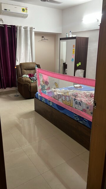 Bedroom in 3 BHK Apartment at Kumar Sophronia, Kalyani Nagar – for Rent