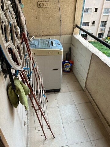 Balcony in 3 BHK Apartment at Kumar Sophronia, Kalyani Nagar – for Rent