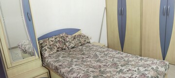 Bedroom in 2 BHK Apartment at Nirmal Lifestyle Residency CHS Ltd, Mulund West – for Sale