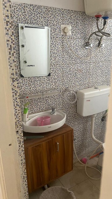 Bathroom in 3 BHK Apartment at Breez Global Heights, Sohna Sector 33 – for Rent