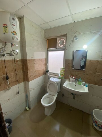 Bathroom in 2 BHK Apartment at Amrapali Riverview, Amrapali Leisure Valley – for Rent