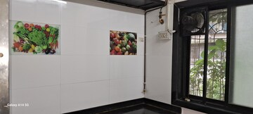 Kitchen in 1 RK Apartment at Gharonda Housing, Ghansoli – for Rent