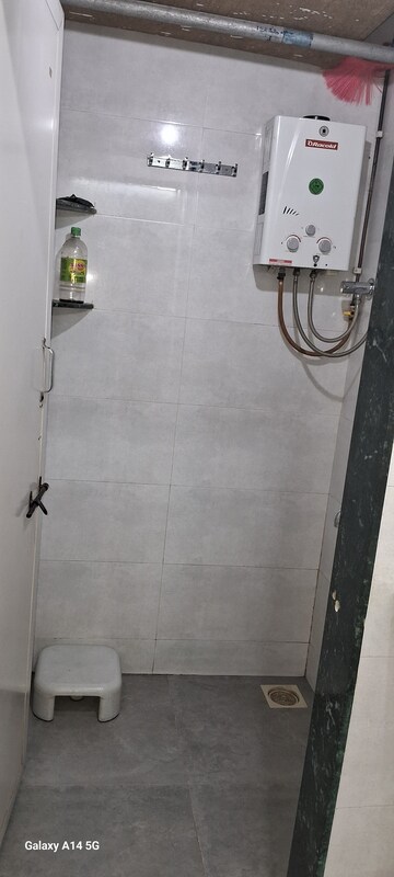 Bathroom in 1 RK Apartment at Gharonda Housing, Ghansoli – for Rent