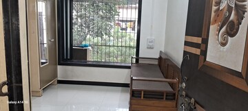 Living Room in 1 RK Apartment at Gharonda Housing, Ghansoli – for Rent