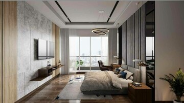 Bedroom in 3 BHK Apartment at Adani Linkbay Residences, Andheri West – for Sale
