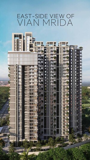 2 BHK Apartment – Exterior View View at Vian Mrida, Kollur - for Sale