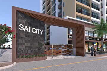 1 BHK Apartment – Exterior View View at Om Sai City Dombivli, Nilje Gaon - for Sale