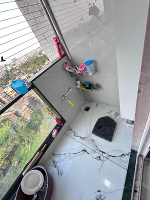 Balcony in 4 BHK Apartment at Globe Paradise, Dombivli East – for Sale