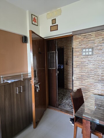 Bathroom in 2 BHK Apartment at Sahayog Complex, Manpada – for Rent