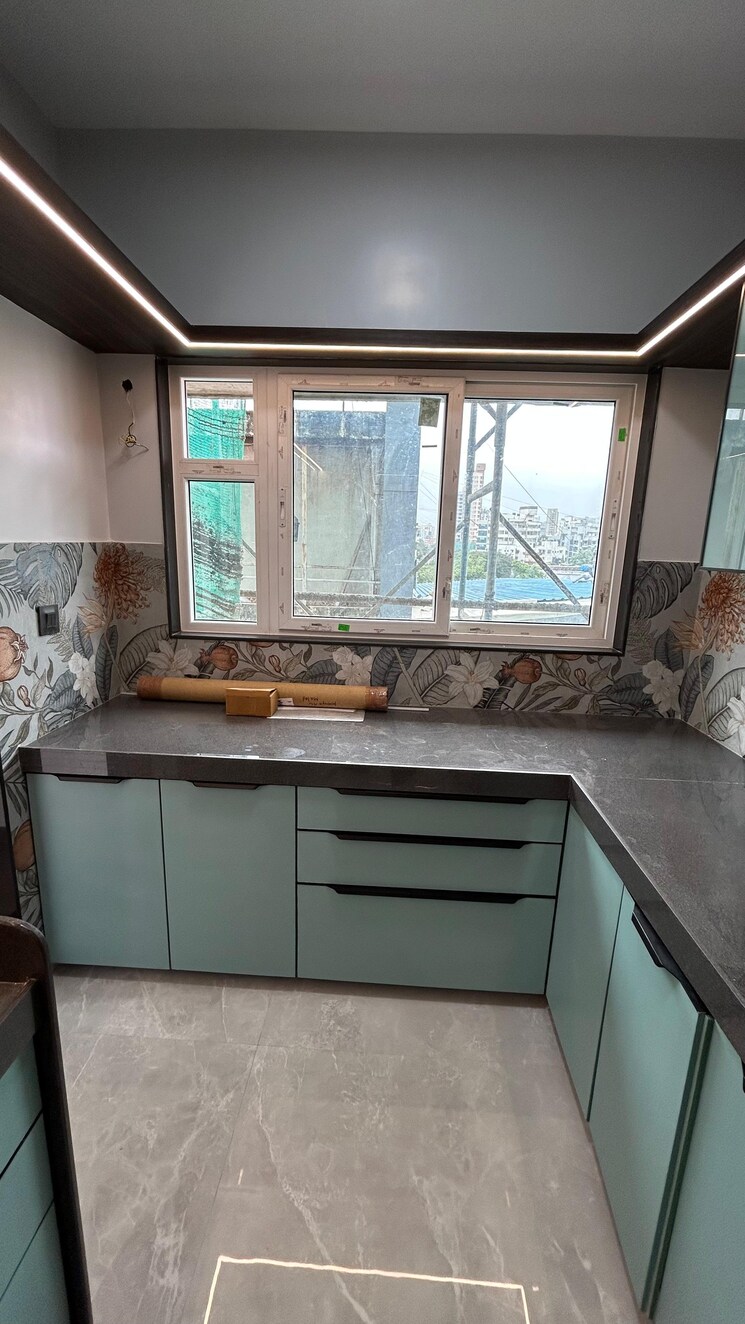 Kitchen, dhaval-sunrise-orlem 2 Bedroom 861 Sq.Ft. Apartment In Malad West Mumbai 8880323