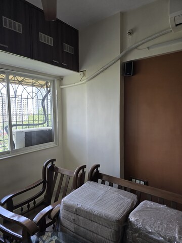 Living Room in 2 BHK Apartment at Sahayog Complex, Manpada – for Rent