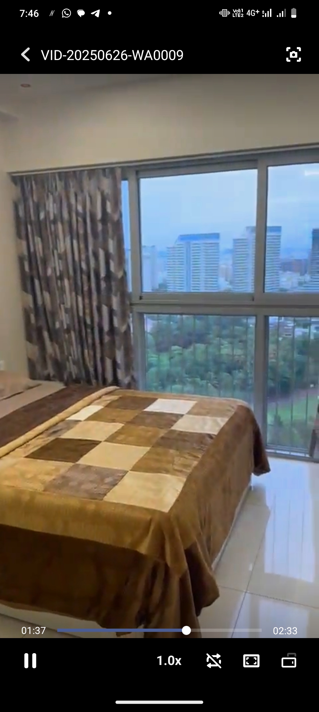 2 BHK + Pooja Room 808 Sq.Ft. Apartment in Amanora Adreno Towers