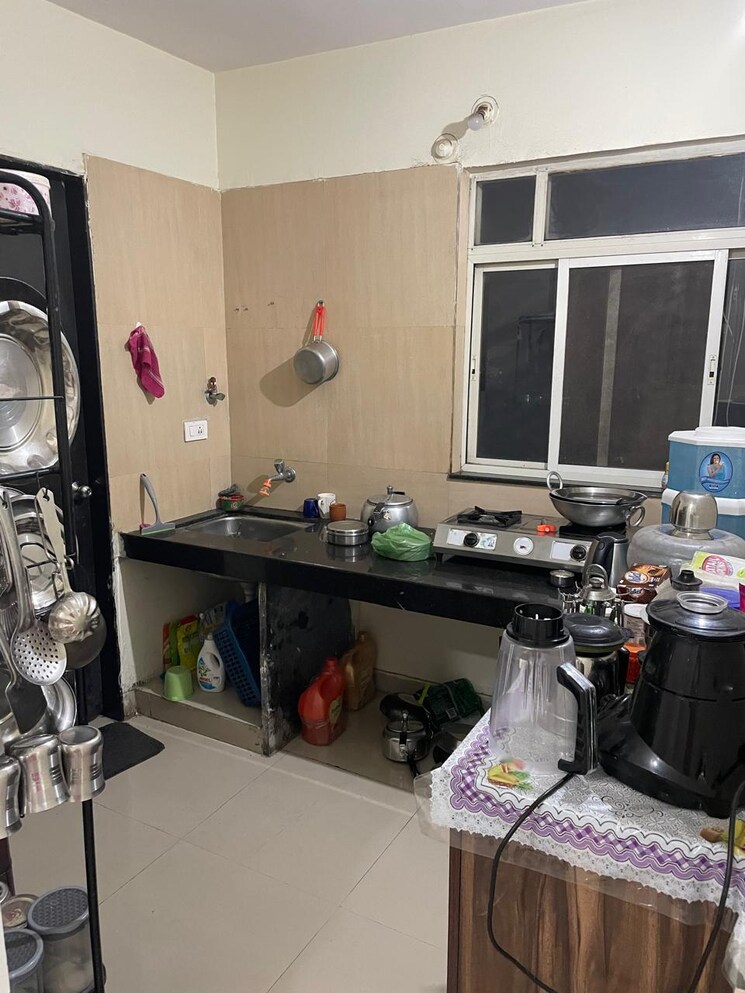 Kitchen, meridian-yumna 2 Bedroom 1200 Sq.Ft. Apartment In Kharadi Pune 8880334