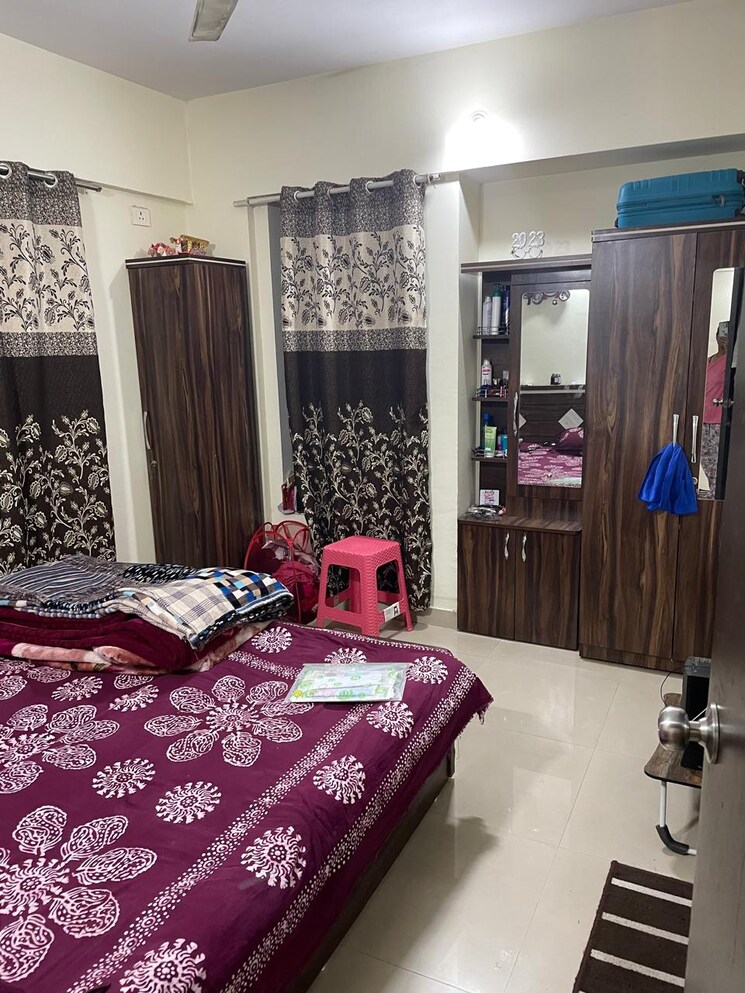 Master Bedroom, meridian-yumna 2 Bedroom 1200 Sq.Ft. Apartment In Kharadi Pune 8880334