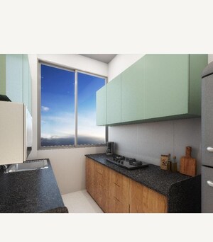 Kitchen in 1 BHK Apartment at Marathon Nexworld, Dombivli East – for Sale