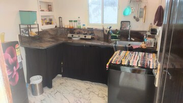 Kitchen in 1 RK Builder Floor at Pitampura – for Rent