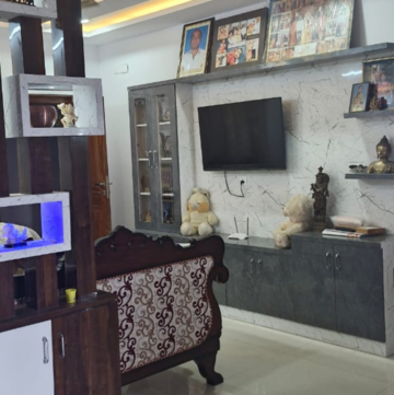 Living Room in 3 BHK Builder Floor at Kondapur – for Rent