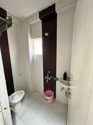 Bathroom in 2 BHK Apartment at Makarba – for Rent