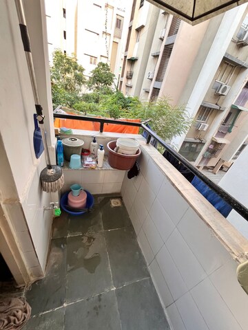Balcony in 2 BHK Apartment at Makarba – for Rent